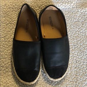 Black espadrilles
